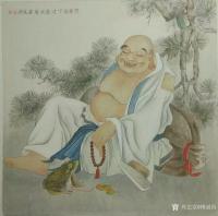 艺术家傅斌科日记:国画人物类《只有放下才能大自在》
傅斌科【图0】