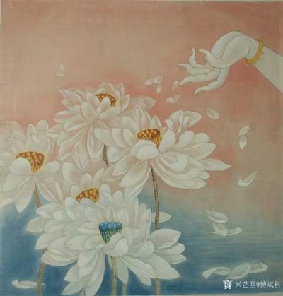 傅斌科日记-佛莲系列《洗尽铅华现本真》
傅斌科作品【图3】