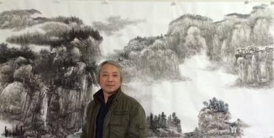刘石夫日记-国画山水《柿虑清韵》
慎独，自律的最高境界
修身之道，最难是养心，
“慎独【图1】
