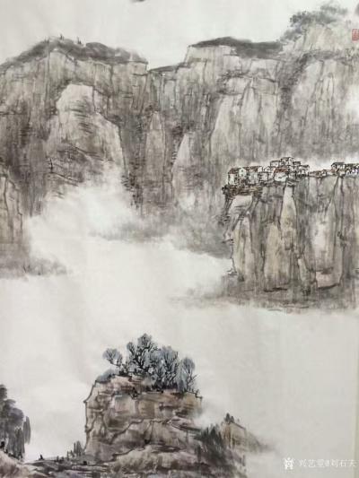 刘石夫日记-国画山水《柿虑清韵》
慎独，自律的最高境界
修身之道，最难是养心，
“慎独【图5】