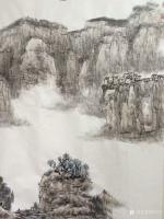 艺术家刘石夫日记:国画山水《柿虑清韵》
慎独，自律的最高境界
修身之道，最【图4】