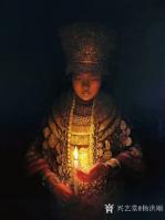 艺术家杨洪顺收藏:收藏我画的一个藏家说：顺子，每当工作累了，回到自己的公馆，看【图5】