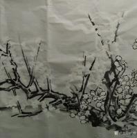 艺术家范锻日记:国画《白梅》
墙角数枝梅，凌寒独自开，遥知不是雪，为有暗香【图3】