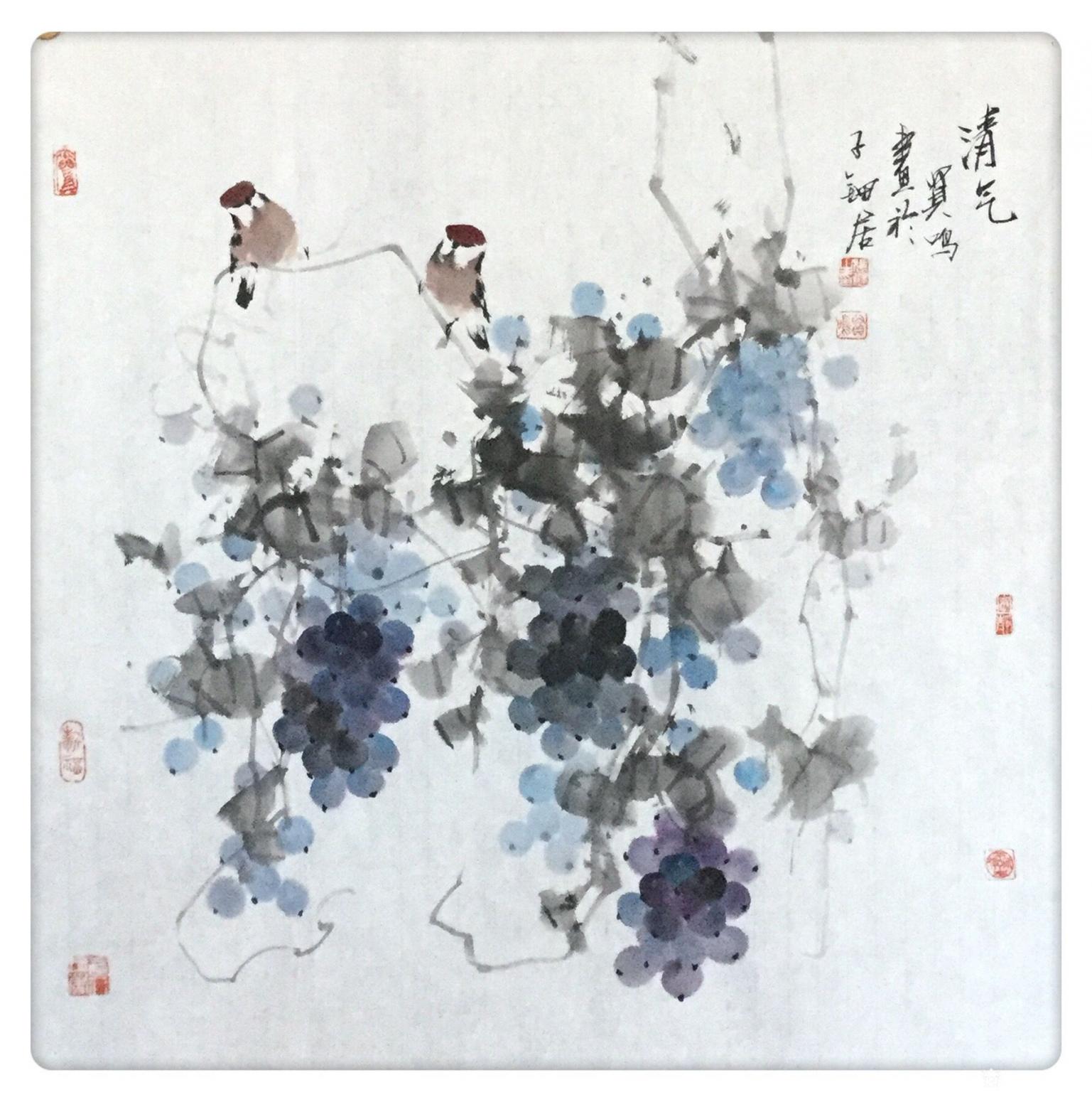 张健国画作品《国画》【图0】