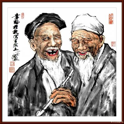 潘宁秋日记-《幸福指数写在脸上》
四尺斗方69cmX69cm【图2】