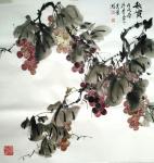 田光荣日志-四尺斗方《秋实》。田光荣国画【图1】