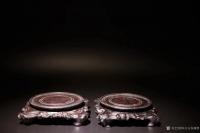 艺术家东方古玩城堡收藏:晚清，黄杨木雕盘根错节书房坐子、此件藏品取料名贵稀少，雕刻盘【图0】