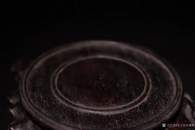 东方古玩城堡收藏-晚清，黄杨木雕盘根错节书房坐子、此件藏品取料名贵稀少，雕刻盘根纹饰精美，褒奖皮壳【图6】