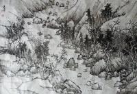 艺术家高勇利日记:《臨沈周南山祝語圖卷和湖山嘉趣圖卷局部》
50*260cm【图0】