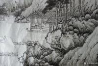 艺术家高勇利日记:《臨沈周南山祝語圖卷和湖山嘉趣圖卷局部》
50*260cm【图1】