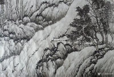 高勇利日记-《臨沈周南山祝語圖卷和湖山嘉趣圖卷局部》
50*260cm
軟片未裝裱
我【图3】