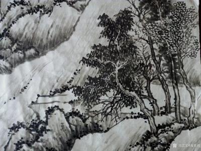 高勇利日记-《臨沈周南山祝語圖卷和湖山嘉趣圖卷局部》
50*260cm
軟片未裝裱
我【图6】