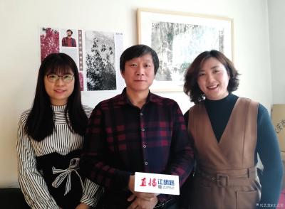 王立军生活-“直播让胡路”走进王立军写意花鸟画工作室【图2】