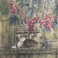 艺术家汪林日记:抬头见喜60x60cm完成，汪林【图0】