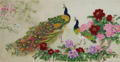 胡记领日记-六尺工笔欣赏，胡记领【图1】