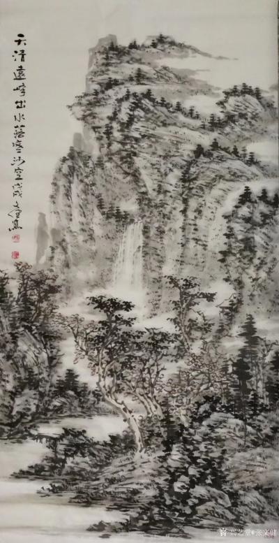 张文健日记-四尺斗方习作，张文健国画作品【图2】