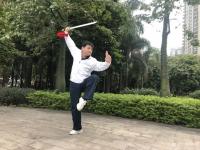 艺术家石广生生活:临风·和成林兄
火车飞驰，无聊中读蔡兄成林诗作，有所感，一【图0】