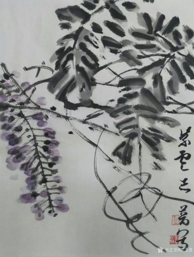 郭志普日记-一平方尺小品，郭志普国画作品【图3】