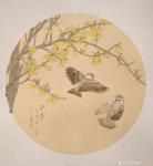 王嵩淼日志-这是我最近春天来了画了两幅写生迎春系列的画，牡丹是我最喜欢画【图2】