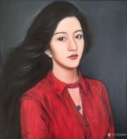 艺术家袁峰日记:人物肖像……油画作品未完待续！袁峰【图0】