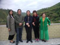 艺术家叶仲桥生活:今天下午到市美协副主席，美女画家童平珍家乡彩风考察，市美协国【图2】