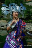 艺术家杨洪顺日记:苗族歌后阿幼朵，是苗族人心目中的传奇女神，金凤凰，她动人的歌【图0】