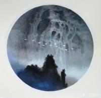 艺术家孙逢春日记:国画作品《转战太行》，《气吞云梦》
《壁立千仞 》 ，《浩【图1】