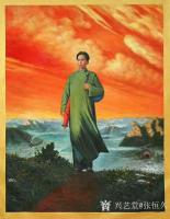 艺术家张恒久视频:<br>油画《毛泽东到安源》，视频录影。‘’雄关漫道真如铁，【图0】