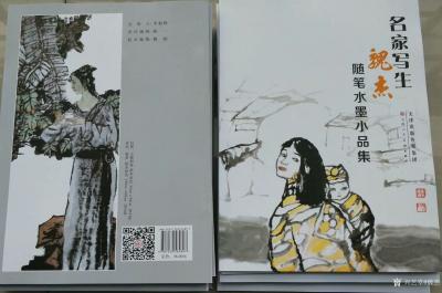 魏杰荣誉-昨天收到天津人美出版的《名家写生魏杰随笔水墨小品集》【图2】