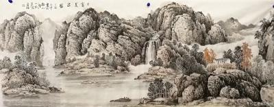 陈庆明日记-陈庆明巨幅山水作品一组【图3】