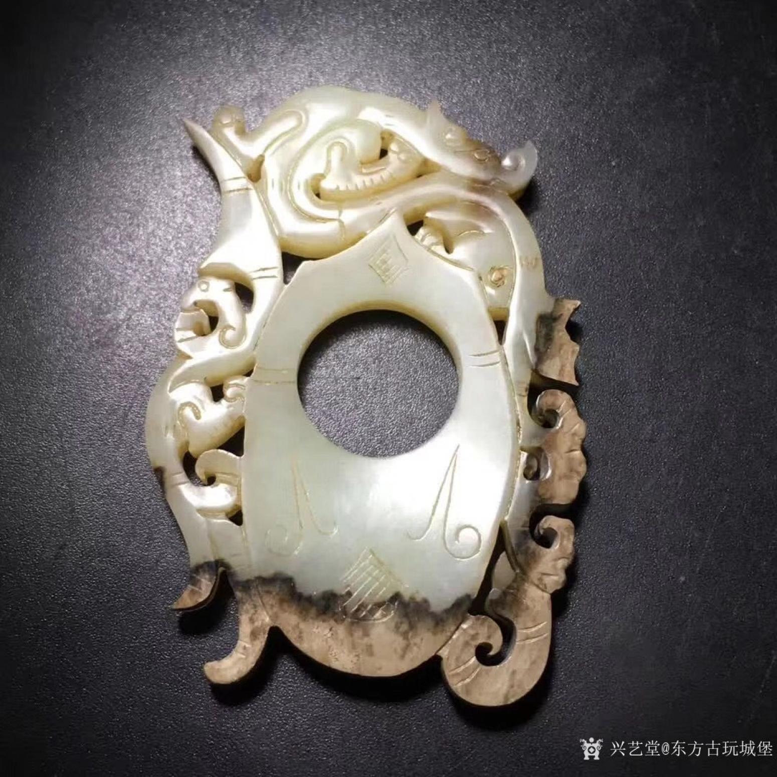 东方古玩城堡文玩杂项作品《玉佩挂件》【图3】