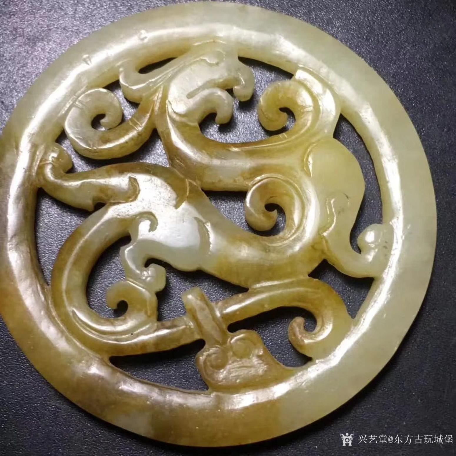 东方古玩城堡文玩杂项作品《玉佩挂件》