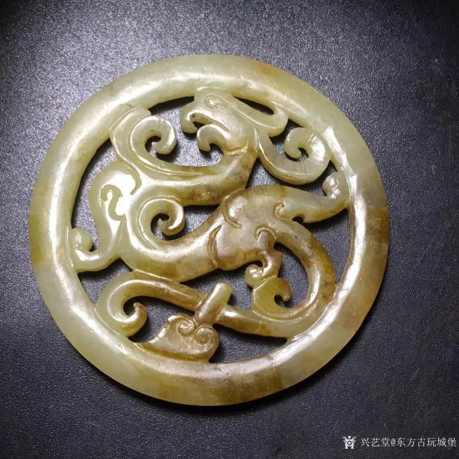 东方古玩城堡文玩杂项作品《玉佩挂件》【图0】