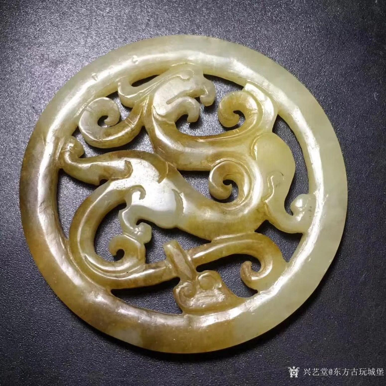 东方古玩城堡文玩杂项作品《玉佩挂件》【图5】