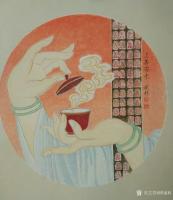 艺术家傅斌科日记:过去之心不可得，未来之心不可得，读心经有感而作。
傅斌科【图1】