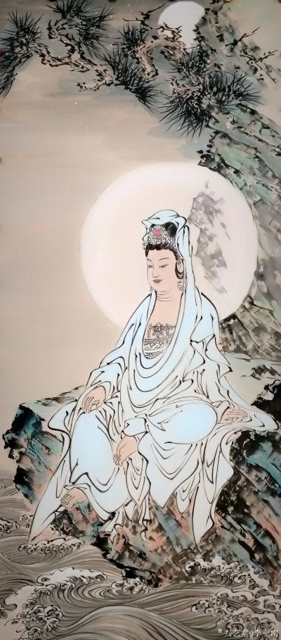 李亚南日记-大慈大悲观世音菩萨像【图4】