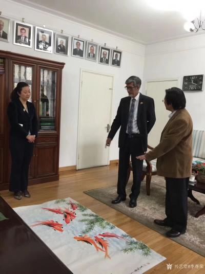 李尊荣生活-非常感谢孟加拉国大使M法玆勒·卡里姆先生的热情邀请和赠送的礼品，通过两个多小时的【图4】