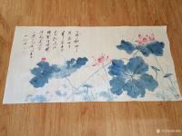 艺术家陈锡顺日记:一片秋云一点霞，十分荷叶五分花，湖边不用关门睡，夜夜凉风香满【图1】