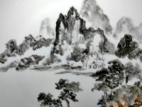 艺术家杨增超日记:奇石瓷画创作中，杨增超【图2】