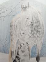 艺术家于永强日记:最新作品(和谐)50X50【图1】