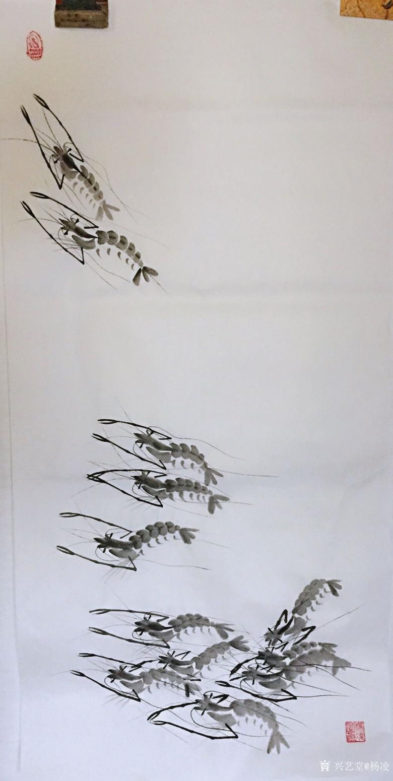 杨凌国画作品《节节高》【图0】