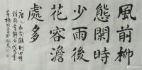 艺术家杨牧青日记:楷书四幅四尺整张一一大凡今时从事中国书法、国画的人，学习楷书【图3】