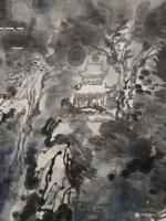 艺术家徐家康日记:恩师程大利先生有言：“吴毅的高度。这些作品是见证。
从