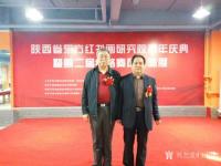 艺术家王根权生活:4月15日参加东方红书画院庆典活动。【图2】