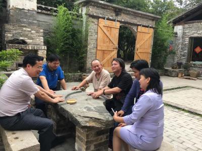 叶仲桥生活-陪同李照东大师写生一周，写生、交流、会友今天罗定之行圆满结束，谢谢各界人士和当地【图2】