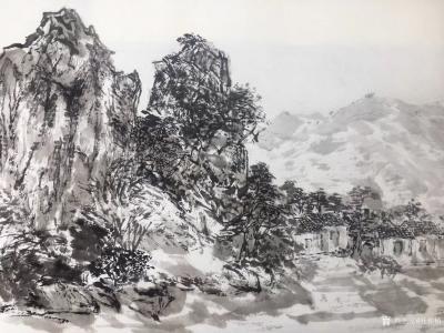 叶仲桥生活-陪同李照东大师写生一周，写生、交流、会友今天罗定之行圆满结束，谢谢各界人士和当地【图6】