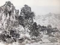 艺术家叶仲桥生活:陪同李照东大师写生一周，写生、交流、会友今天罗定之行圆满结束【图5】