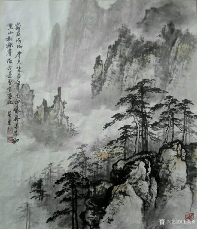 王英勇日记-70x60定制作品两幅
出手之前，供大家欣赏一下。【图1】