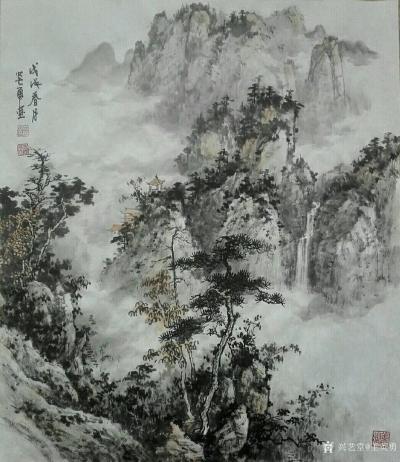 王英勇日记-70x60定制作品两幅
出手之前，供大家欣赏一下。【图2】