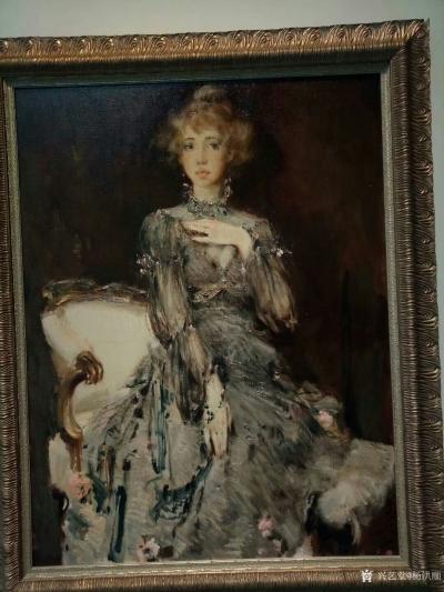 杨洪顺收藏-乌克兰人民艺术家米顾依达老师优雅的艺术深圳雅昌艺术馆展出，作品精彩，优雅。
杨【图2】